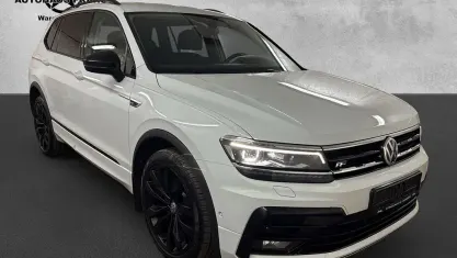 Gebraucht VW Tiguan Allspace Highline 200 PS (147 kW) 2021 Weiß SUV