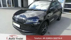 Black magic schwarz Gebraucht 2021 Skoda Karoq SportLine SUV | 25.490 € (Fairer Preis)