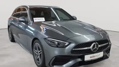 Gebraucht Mercedes C220 AMG line 200 PS (147 kW) 2023 Selenitgrau metallic Kombi