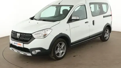 Gebraucht Dacia Dokker Stepway 102 PS (75 kW) 2019 Weiß Van / Kleinbus