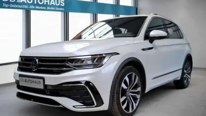 Gebraucht VW Tiguan R-line 150 PS (110 kW) 2024 Weiß SUV