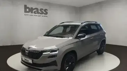 Gebraucht Skoda Karoq SportLine 150 PS (110 kW) 2023 Stahlgrau SUV