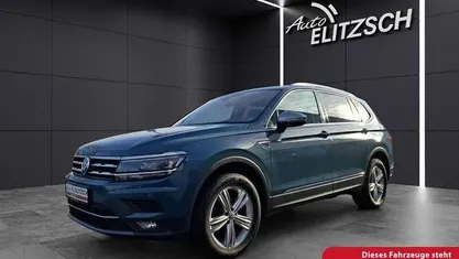 Petroleum blue metallic Gebraucht 2021 VW Tiguan Allspace Highline SUV | 28.950 € (Fairer Preis)