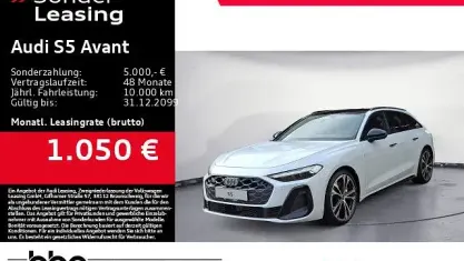 Neu Audi S5 Comfort 367 PS (269 kW) 2025 Weiß Kombi