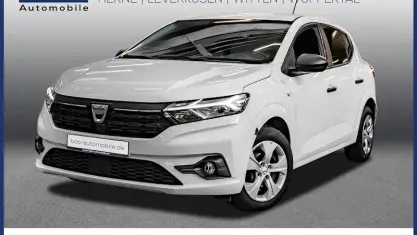 Gebraucht Dacia Sandero Essentiel 67 PS (49 kW) 2021 Weiß Kleinwagen