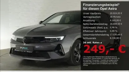 Gebraucht Opel Astra 181 PS (133 kW) 2023 Grau Kleinwagen