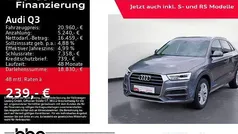 Grau Gebraucht 2018 Audi Q3 Advanced Plus SUV | 20.960 € (Guter Preis)