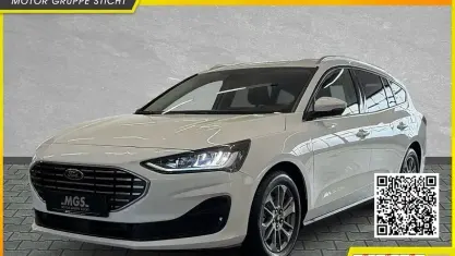 Gebraucht Ford Focus Titanium 125 PS (91 kW) 2024 Frozen white Kombi