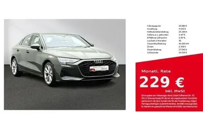Brugt Audi A3 Performance 116 HK (85 kW) 2025 Grøn Sedan