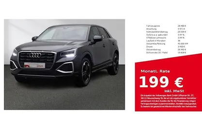 Grau Gebraucht 2024 Audi Q2 Advanced Plus SUV | 28.480 € (Fairer Preis)