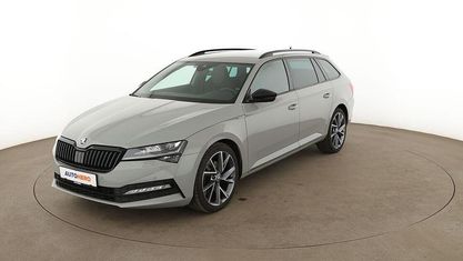 Używany Skoda Superb SportLine 200 KM (147 kW) 2021 Szary Kombi