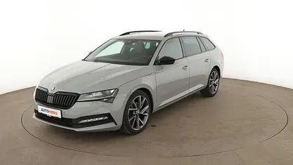 Gebraucht Skoda Superb SportLine 200 PS (147 kW) 2021 Grau Kombi