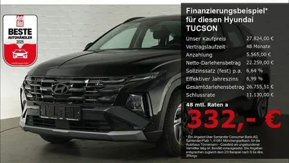 Gebraucht Hyundai Tucson Select 160 PS (117 kW) 2025 Schwarz SUV