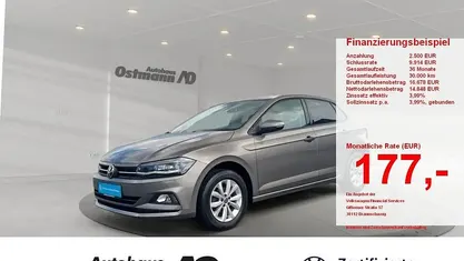 Grau Gebraucht 2021 VW Polo Highline Kleinwagen | 15.748 € (Fairer Preis)