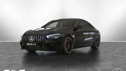 Gebraucht Mercedes CLA45 AMG AMG 421 PS (309 kW) 2023 Metalliclack kosmosschwarz Coupé