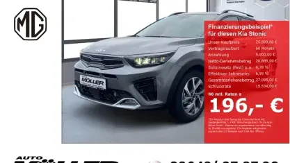 Neu Kia Stonic GT-Line 101 PS (74 kW) 2025 Astrograu metallic SUV