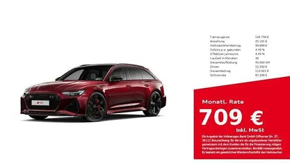 Second-hand Audi RS6 Ambiente 600 CP (441 kW) 2025 Break