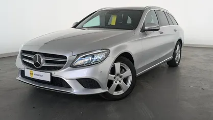 Second-hand Mercedes C200 Avantgarde 184 CP (135 kW) 2018 Argintiu Berlinǎ