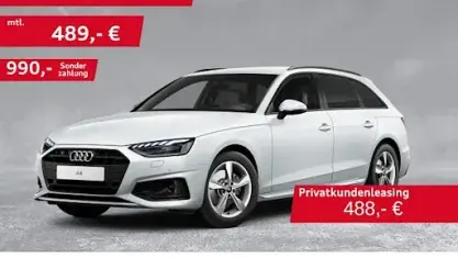 Gebraucht Audi A4 S-Line 150 PS (110 kW) 2024 Weiß Kombi