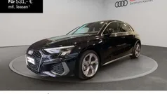 Schwarz Gebraucht 2024 Audi A3 Sportback S-Line Limousine | 40.991 € (Guter Preis)