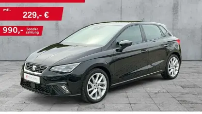 Usata Seat Ibiza FR 110 CV (80 kW) 2023 Nero Utilitaria