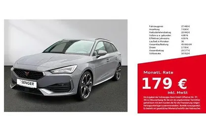 Gebraucht Cupra Leon VZ 245 PS (180 kW) 2022 Graphene grau Kombi