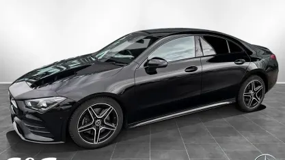 Gebraucht Mercedes CLA200 AMG 163 PS (119 kW) 2020 Unilack nachtschwarz Coupé