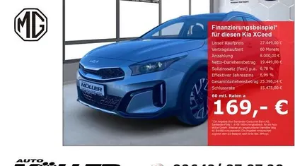 Lunarsilber metallic Neu 2025 Kia XCeed Comfort SUV | 27.449 € (Fairer Preis)