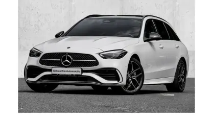 Gebraucht Mercedes C220 AMG line 197 PS (144 kW) 2024 Weiß Kombi