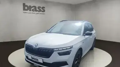 Gebraucht Skoda Kamiq Monte Carlo 110 PS (80 kW) 2024 Moonweiss metallic SUV