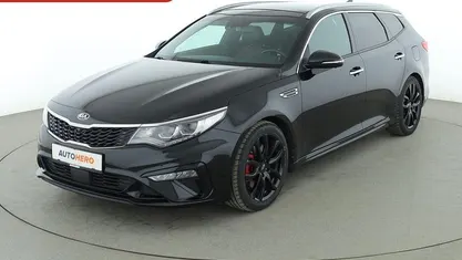 Brugt Kia Optima GT 238 HK (175 kW) 2019 Sort Stationcar