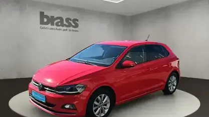 Gebraucht VW Polo Highline 95 PS (69 kW) 2019 Flashrot Kleinwagen