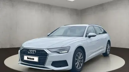 Gebraucht Audi A6 Design 204 PS (150 kW) 2020 2y gletscherweiß metallic Kombi