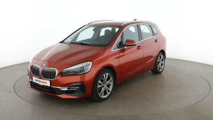 Gebraucht BMW 218 Active Tourer Luxury Line 140 PS (102 kW) 2019 Orange Van / Kleinbus