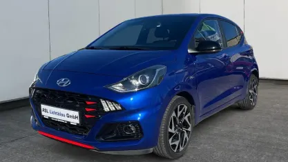 Usata Hyundai i10 N Line 101 CV (74 kW) 2022 Blu Utilitaria