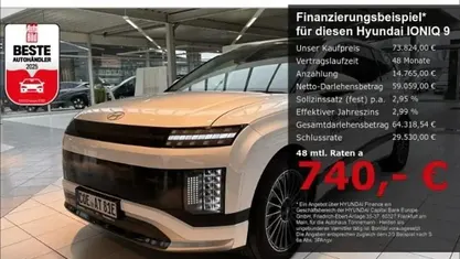 Weiss Gebraucht 2025 Hyundai Ioniq 9 SUV | 73.824 € (Fairer Preis)