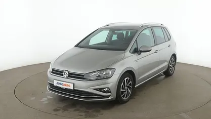Gebraucht VW Golf Sportsvan Join 131 PS (96 kW) 2018 Grau Van / Kleinbus