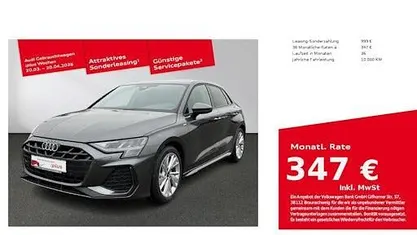 Gebraucht Audi A3 S-Line 150 PS (110 kW) 2025 Daytonagrau perleffekt Limousine
