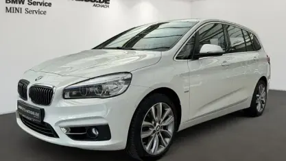 Brugt BMW 218 Gran Tourer Luxury Line 136 HK (100 kW) 2018 Hvid MPV