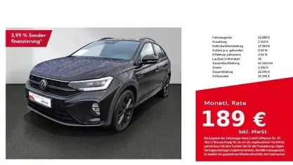 Brugt VW Taigo R-line 110 HK (80 kW) 2023 Sort SUV