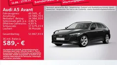 Mythosschwarz metallic Gebraucht 2025 Audi A5 Ambiente Coupé | 49.949 € (Superpreis)