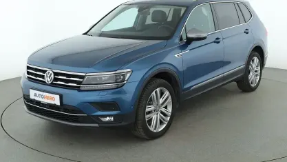 Gebraucht VW Tiguan Allspace Highline 220 PS (161 kW) 2020 Blau SUV