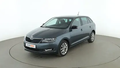 Gebraucht Skoda Rapid Style 110 PS (80 kW) 2017 Grau Kleinwagen