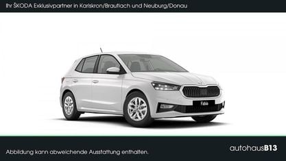 Ny Skoda Fabia Selection 95 HK (69 kW) 2026 Hvid Sedan
