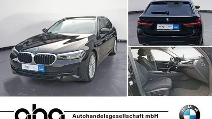 Gebraucht BMW 520 163 PS (119 kW) 2022 Schwarz Kombi