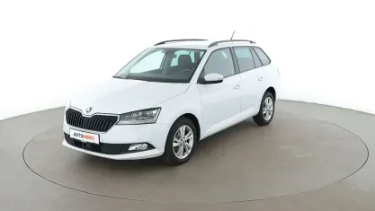 Gebraucht Skoda Fabia Soleil 75 PS (55 kW) 2019 Weiß Kleinwagen