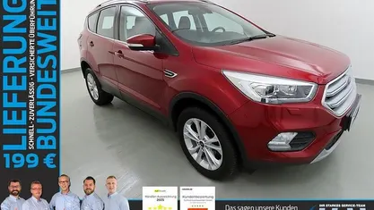 Ruby rot Gebraucht 2019 Ford Kuga Titanium SUV | 18.840 € (Fairer Preis)