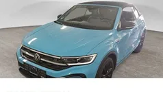 Blau Gebraucht 2022 VW T-Roc Cabriolet R-line Cabrio | 32.290 € (Fairer Preis)