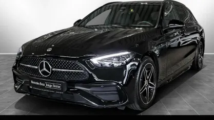 Gebraucht Mercedes C180 AMG 170 PS (125 kW) 2025 Unilack schwarz uni Kombi