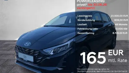 Neu Hyundai i20 Trend 90 PS (66 kW) 2025 Phantom black / met Kleinwagen